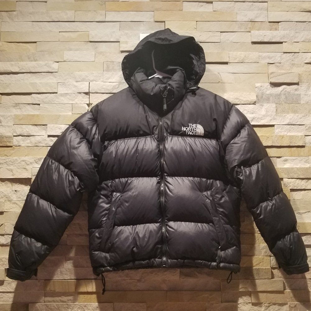 North Face Womens Black Medium Nuptse Down Jacket